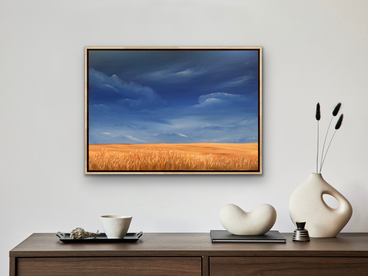 Clouds 0ver Wheat Fields