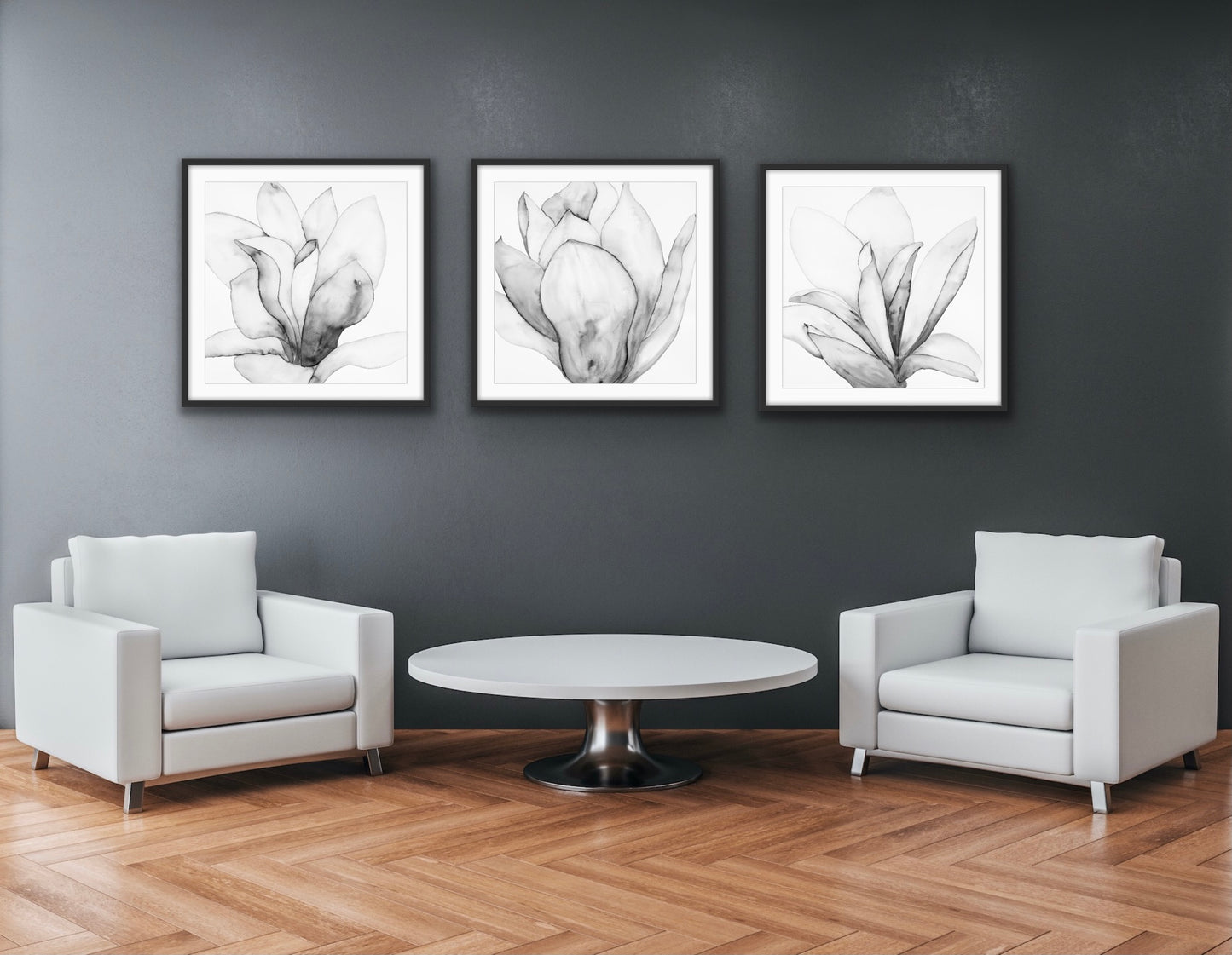 San Jose Magnolia I Black & White