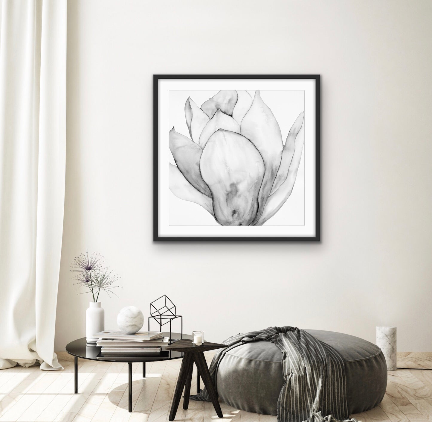 San Jose Magnolia ll Black & White