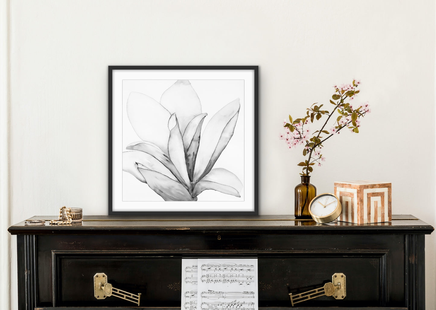San Jose Magnolia lll Black & White