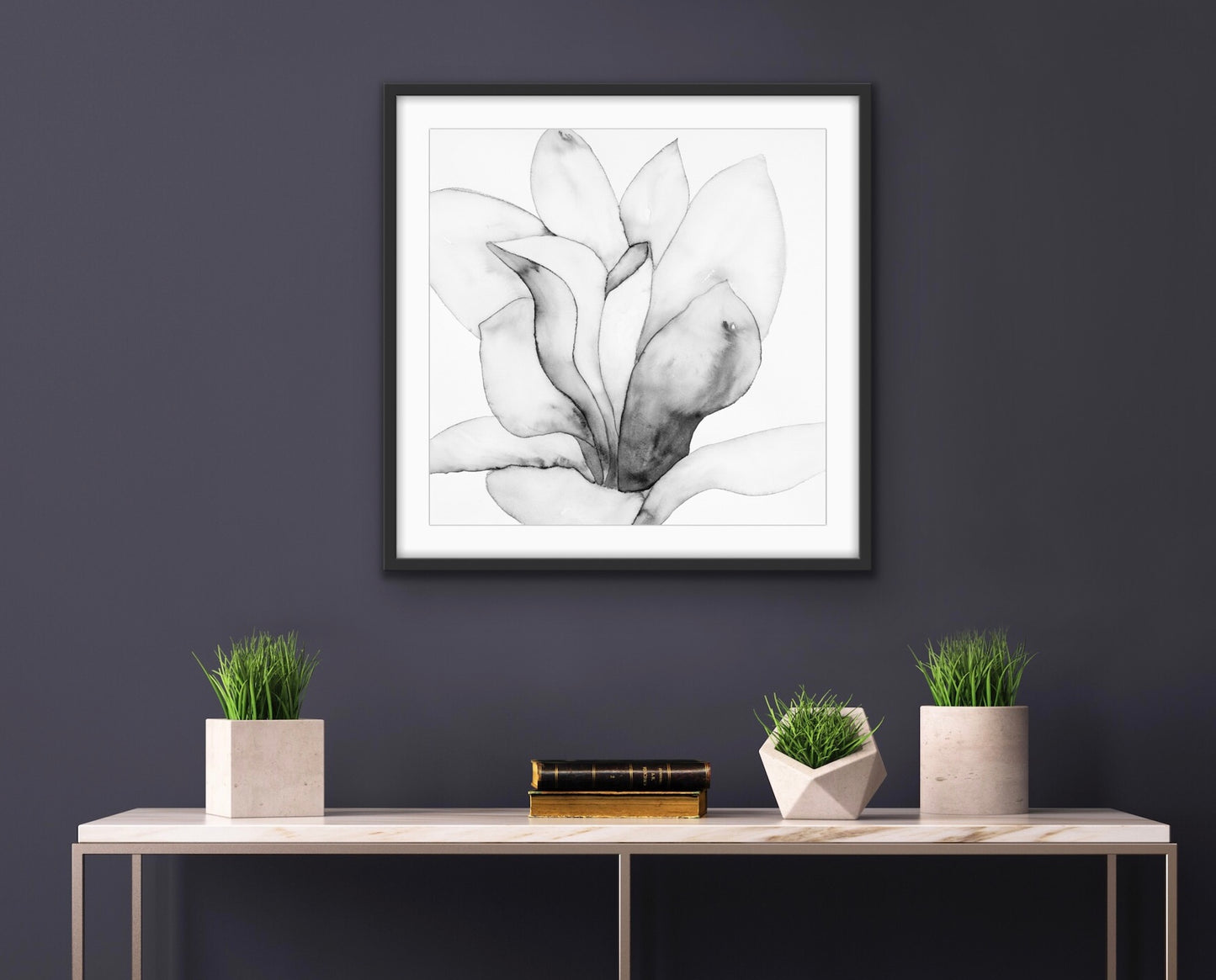 San Jose Magnolia I Black & White
