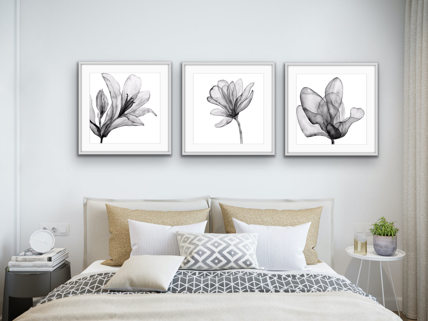 Single Stem Black & White