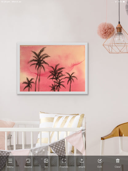 Hollywood Palms Pink